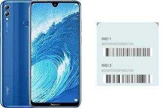 Cómo ver el código IMEI en Honor 8X Max