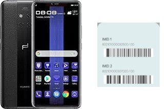 Cómo ver el código IMEI en Mate 20 RS Porsche Design