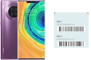 Cómo ver el código IMEI en Mate 30 Pro