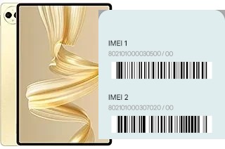 Cómo ver el código IMEI en MatePad Pro 12.2 (2024)