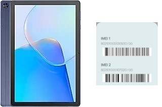 Cómo ver el código IMEI en MatePad C5e