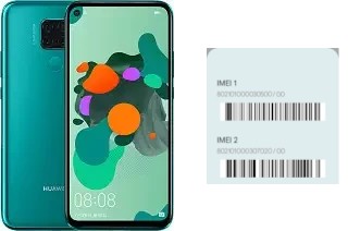 Cómo ver el código IMEI en nova 5i Pro