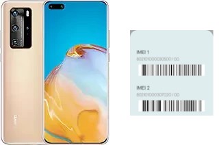 Cómo ver el código IMEI en P40 Pro