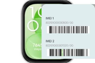 Cómo ver el código IMEI en WATCH FIT 3