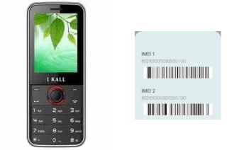 Cómo ver el código IMEI en I Kall K21