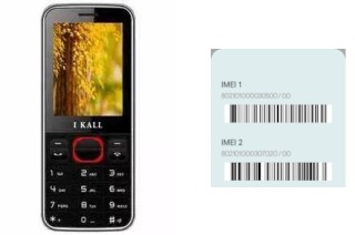 Cómo ver el código IMEI en I Kall K23