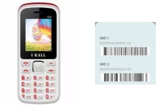 Cómo ver el código IMEI en I Kall K55