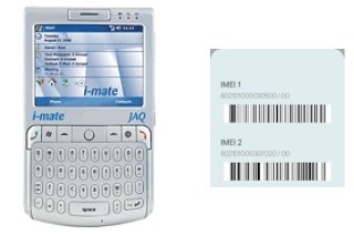 Cómo ver el código IMEI en i-mate JAQ