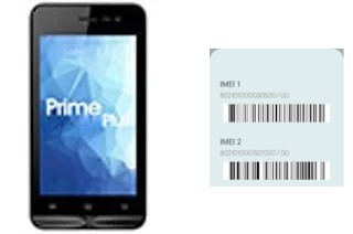 Cómo ver el código IMEI en Prime 4.0 Plus