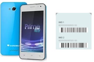 Cómo ver el código IMEI en Prime 4.5