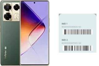 Cómo ver el código IMEI en Note 40 Pro