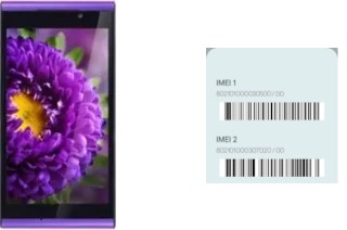 Cómo ver el código IMEI en M310 Charm Purple