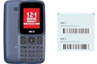 Cómo ver el código IMEI en ACE 2N