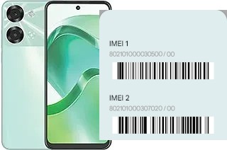 Cómo ver el código IMEI en itel P40+