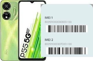 Cómo ver el código IMEI en itel P55 5G