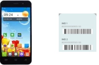 Cómo ver el código IMEI en JiaYu G5C