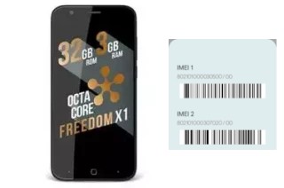 Cómo ver el código IMEI en Freedom X1