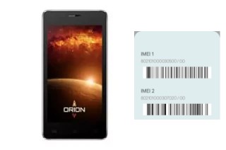 Cómo ver el código IMEI en Orion