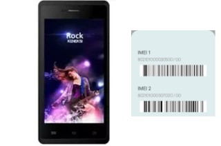 Cómo ver el código IMEI en Rock