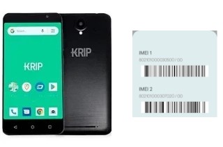 Cómo ver el código IMEI en Krip K5