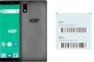 Cómo ver el código IMEI en Krip K7