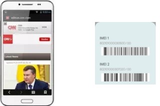 Cómo ver el código IMEI en L900