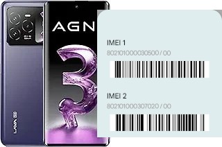 Cómo ver el código IMEI en Agni 3