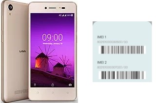 Cómo ver el código IMEI en Lava Z50