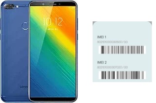 Cómo ver el código IMEI en K5 Note (2018)