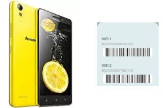 Cómo ver el código IMEI en Lenovo K3