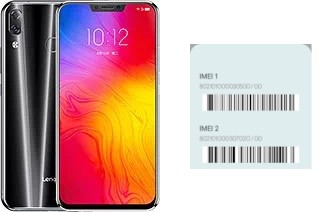 Cómo ver el código IMEI en Lenovo Z5