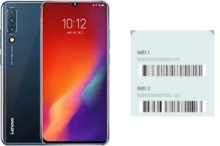 Cómo ver el código IMEI en Lenovo Z6