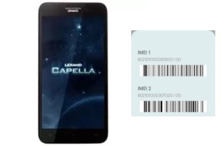 Cómo ver el código IMEI en S5A3 Capella