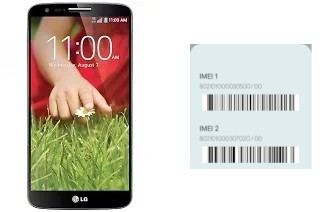 Cómo ver el código IMEI en LG G2