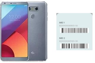 Cómo ver el código IMEI en LG G6