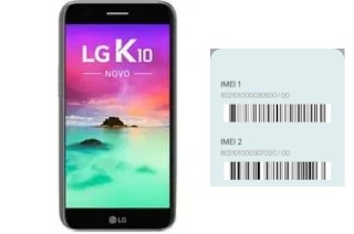 Cómo ver el código IMEI en K10 Novo