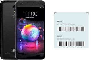 Cómo ver el código IMEI en LG K30