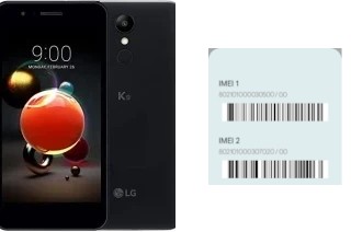 Cómo ver el código IMEI en LG K9