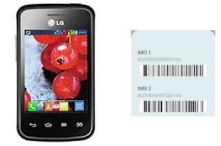 Cómo ver el código IMEI en Optimus L1 II Tri E475