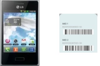 Cómo ver el código IMEI en Optimus L3