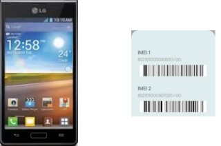 Cómo ver el código IMEI en Optimus L7