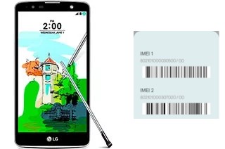 Cómo ver el código IMEI en Stylus 2 Plus