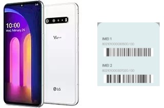 Cómo ver el código IMEI en V60 ThinQ 5G UW