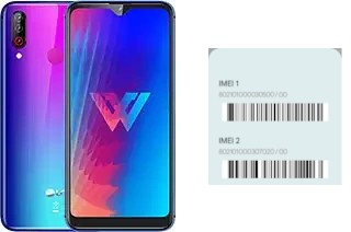 Cómo ver el código IMEI en W30 Pro