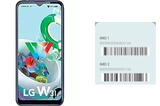 Cómo ver el código IMEI en LG W31