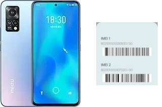 Cómo ver el código IMEI en Meizu 18x