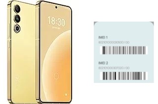 Cómo ver el código IMEI en Meizu 20