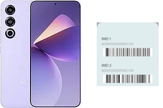 Cómo ver el código IMEI en Meizu 21