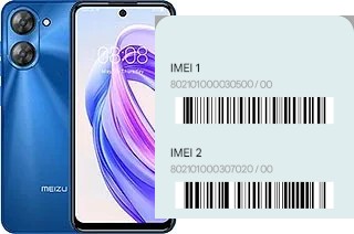 Cómo ver el código IMEI en mblu 21