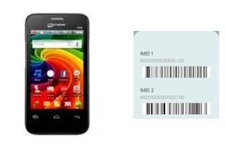 Cómo ver el código IMEI en Micromax A56